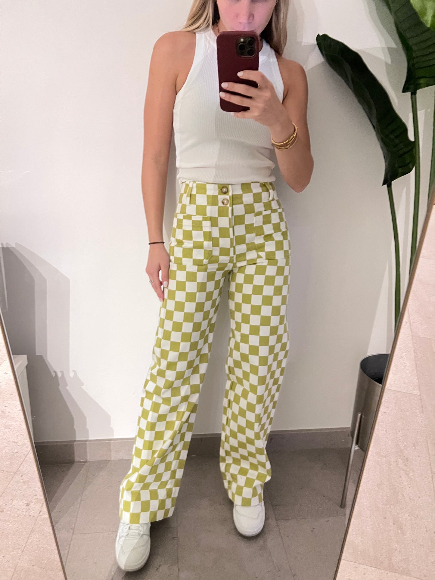 CHECKERED PANT