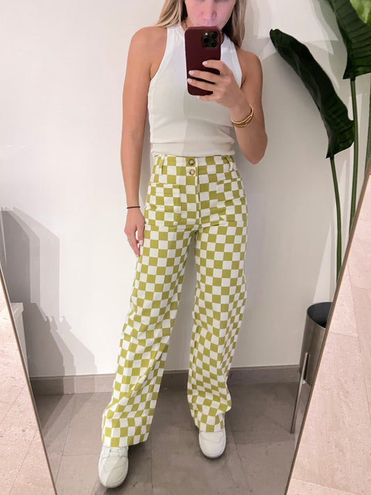 CHECKERED PANT